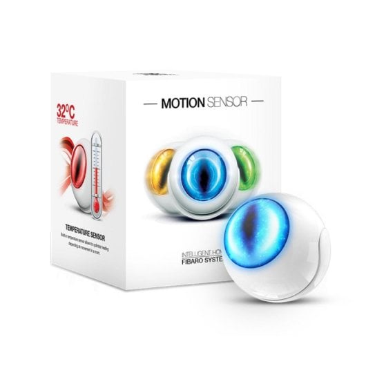 Sensor de Movimento Fibaro FGMS-001-ZW5 Infravermelhos LED Branco Wireless