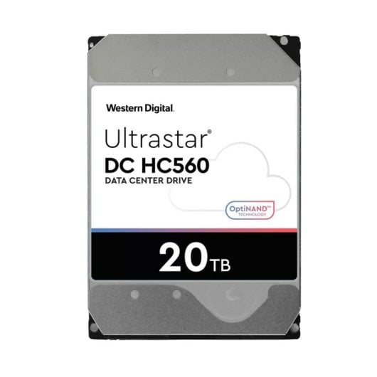 Disco Duro Western Digital Ultrastar DC HC560 20TB HDD 7200rpm SAS High Endurance