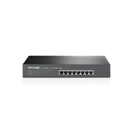 Switch TP-Link TL-SG1008 8 Porte Gigabit Ethernet Montaggio Rack 1U