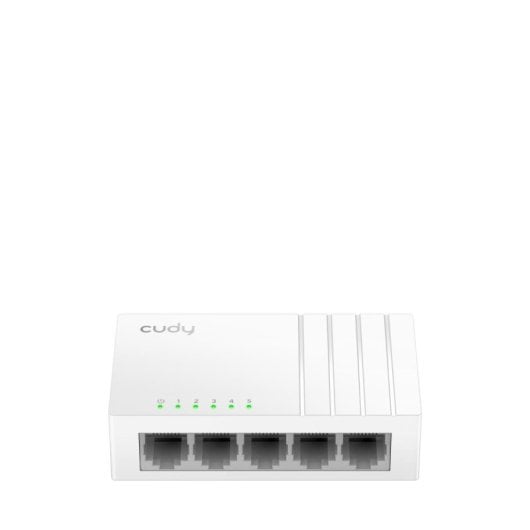 Switch Cudy GS105U 5 ports Gigabit Ethernet USB montage mural