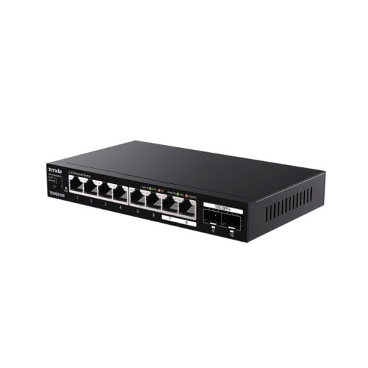 Switch Tenda TEM2010X 8 Portas 2.5G Ethernet 2 SFP+ Desktop