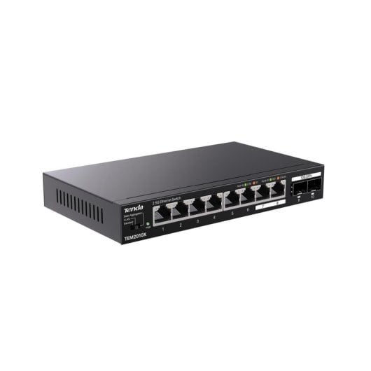 Switch Tenda TEM2010X 8 Portas 2.5G Ethernet 2 SFP+ Desktop