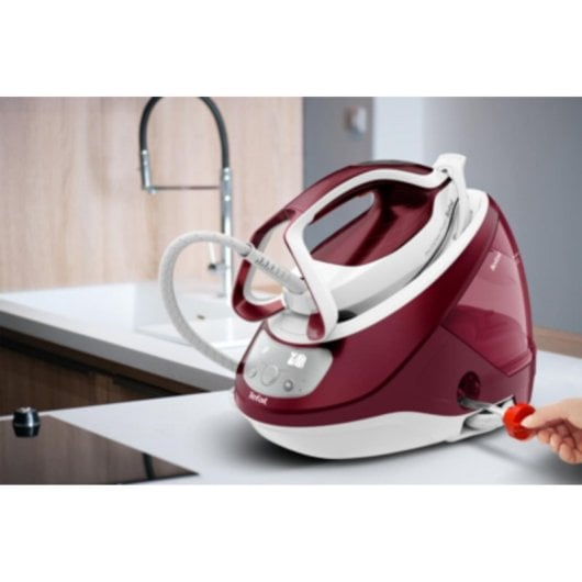 Centro de Planchado Tefal GV9220 2600W Durilium AirGlide Borgoña Blanco
