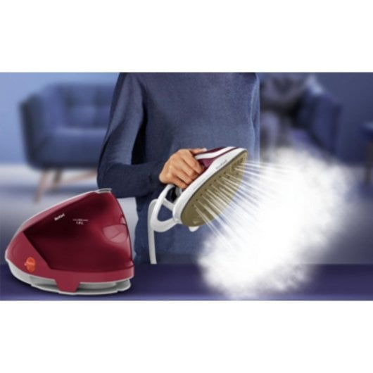 Centro de Planchado Tefal GV9220 2600W Durilium AirGlide Borgoña Blanco