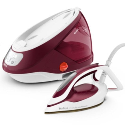 Centro de Planchado Tefal GV9220 2600W Durilium AirGlide Borgoña Blanco