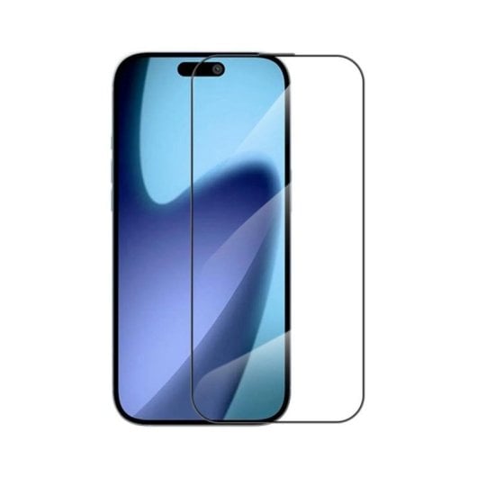 Displayschutzfolie Apple iPhone 17 Pro Max Fullscreen gehärtetes Glas Schwarz