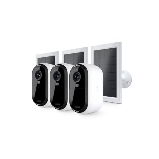 Camera IP ARLO Essential 2K Visione Notturna Esterno Audio Bidirezionale Pannello Solare