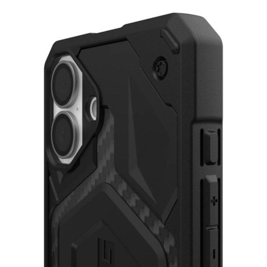 Kameralinsenschutz Urban Armor Gear 144378113636 Titan Glas Anti-Kratzer für iPhone 16 Plus