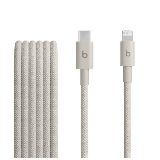 Cavo Apple Beats Lightning USB C 1,5 m intrecciato Bianco