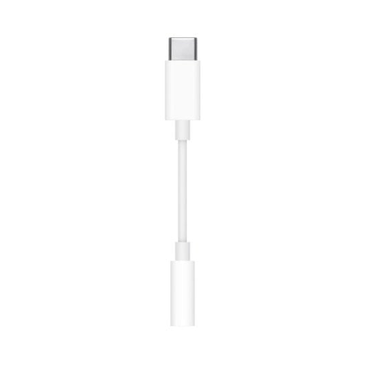 Adaptador Apple MW2Q3ZM/A USB-C a Jack 3,5mm Blanco