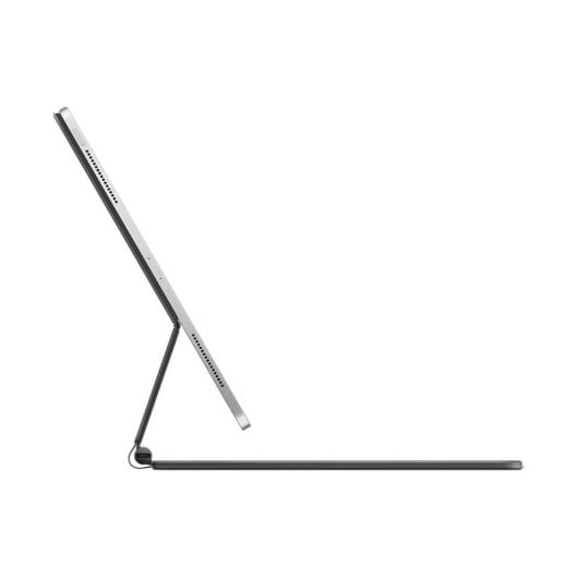 Tastatur mit Trackpad Apple MXQU2D/A QWERTZ Deutsch Kompatibel iPad Pro 12.9" Beleuchtet Schwarz