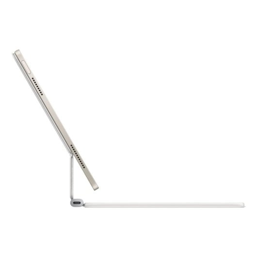 Teclado de tesoura Apple Magic Keyboard QWERTZ Alemão com Trackpad Branco