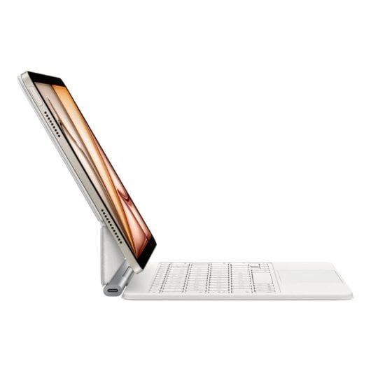 Teclado de tesoura Apple Magic Keyboard QWERTZ Alemão com Trackpad Branco
