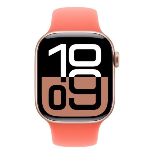 Pulseira Apple MDT04ZM/A Watch Laranja M/L Fluoroelastômero para 38-42mm