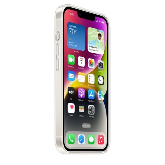 Cover case Apple MW5Q3ZM/A Policarbonato Trasparente MagSafe per iPhone 14