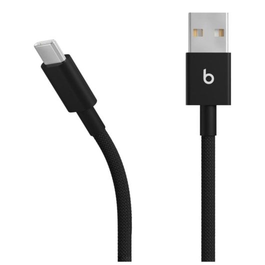 Cavo Apple Beats USB A - USB C 1,5 m Trecciato Nero Carica Rapida