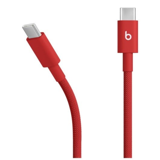 Cavo USB C Apple Beats 1,5 m Rosso Ricarica Rapida Intrecciato
