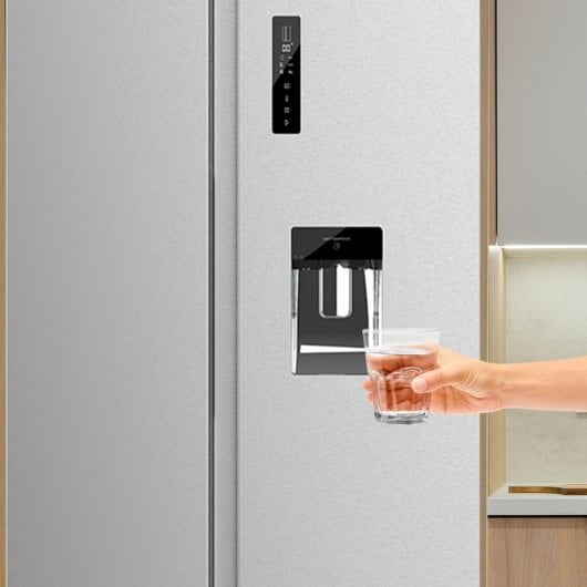 Frigorífico Americano Cecotec Bolero CoolMarket SBS 559 No Frost 177cm 559L C Inox