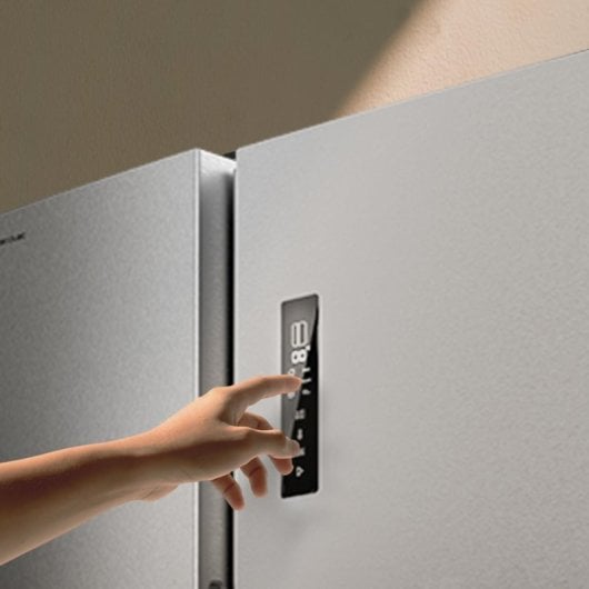 Frigorífico Americano Cecotec Bolero CoolMarket SBS 559 No Frost 177cm 559L C Inox