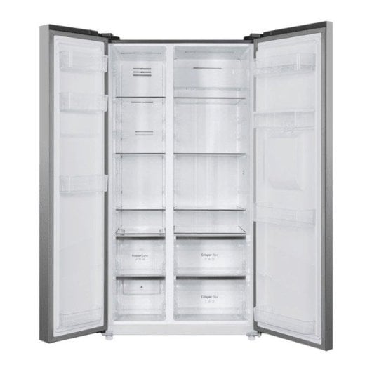 Frigorífico Americano Cecotec Bolero CoolMarket SBS 559 No Frost 177cm 559L C Inox Dispensador