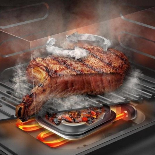 Friteuse sans Huile Cecotec Cecofry&Grill Smokin'Prime 8500 8.5L 2300W Double Résistance Ahumage