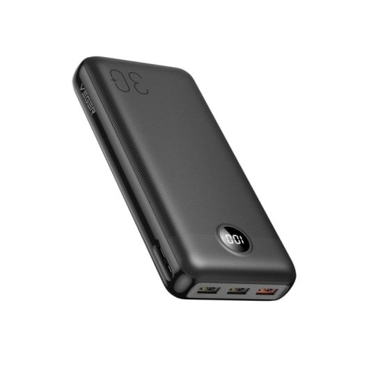 Powerbank Veger L30 30000mAh Carga Rápida 20W LCD Negro