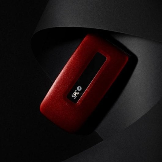 Teléfono SPC Titan 2 4G Rojo, teclas XL, timbre 105 dB, IP44