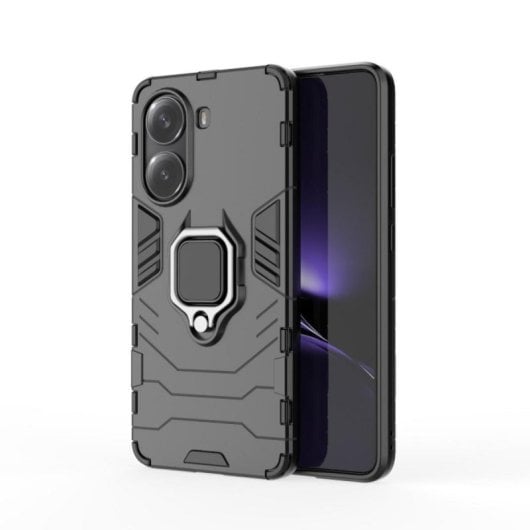 Funda para móvel Max Power Digital Anel Magnético Silicona Preto Antichoque para Xiaomi Poco X7 Pro