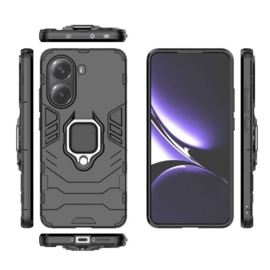 Funda para móvel Max Power Digital Anel Magnético Silicona Preto Antichoque para Xiaomi Poco X7 Pro
