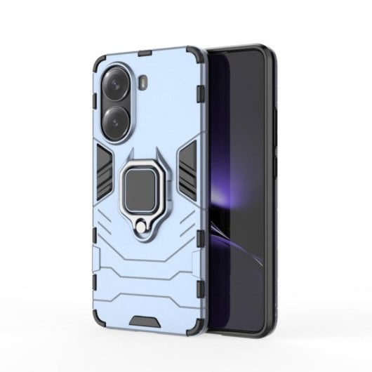 Funda para móvel Max Power Digital Anel Magnético TPU Policarbonato Azul suporte para Xiaomi Poco X7 Pro