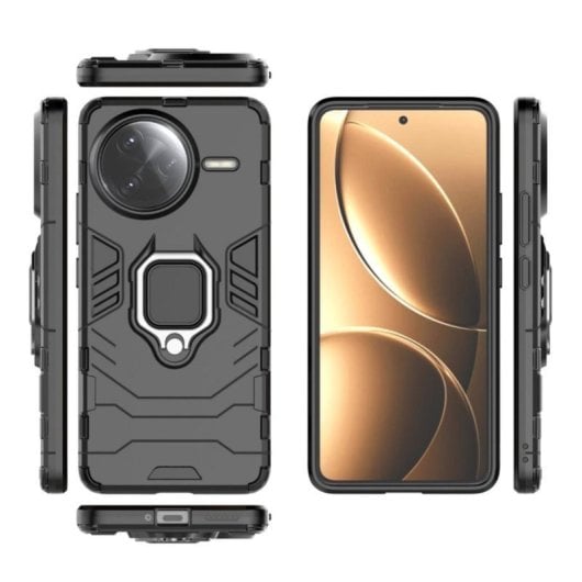 Funda para móvel Max Power Digital Magnética Anel TPU Policarbonato para Xiaomi Poco F7 Ultra