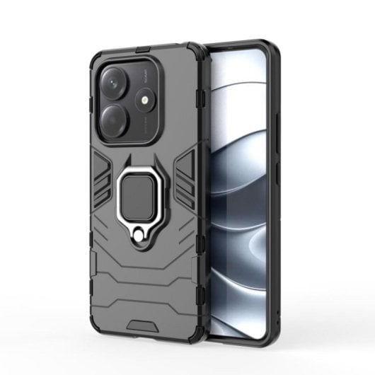 Funda para móvel Max Power Digital Anel Magnético Antichoque TPU Preto para Xiaomi Redmi Note 14 5G