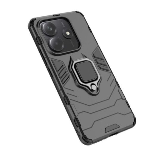 Funda para móvel Max Power Digital Anel Magnético Antichoque TPU Preto para Xiaomi Redmi Note 14 5G