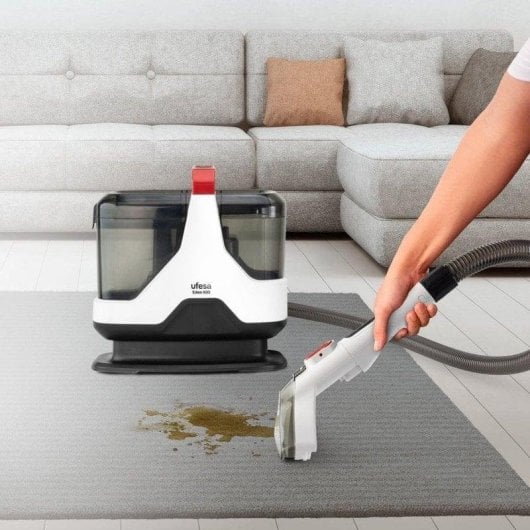 Aspirateur sans Sac Ufesa 600W Double Réservoir 1,3L Accessoire Vitres