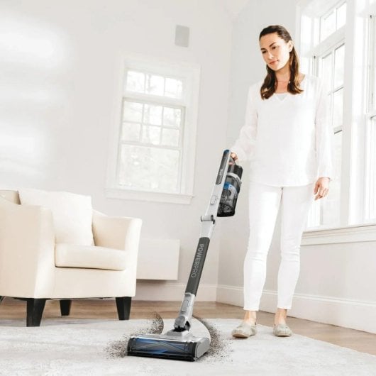 Aspirador Sem Fio Shark IZ380EUT Autonomia 50 min PowerFins Flexology