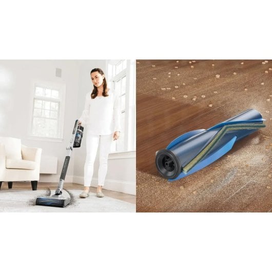 Aspirador Sem Fio Shark IZ380EUT Autonomia 50 min PowerFins Flexology
