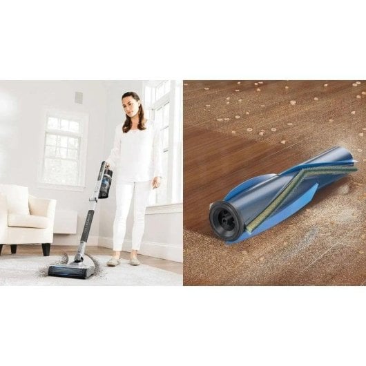 Aspirador sem Fio Shark IZ380EUT Metálico 50min Flexology PowerFins Acessórios Animais