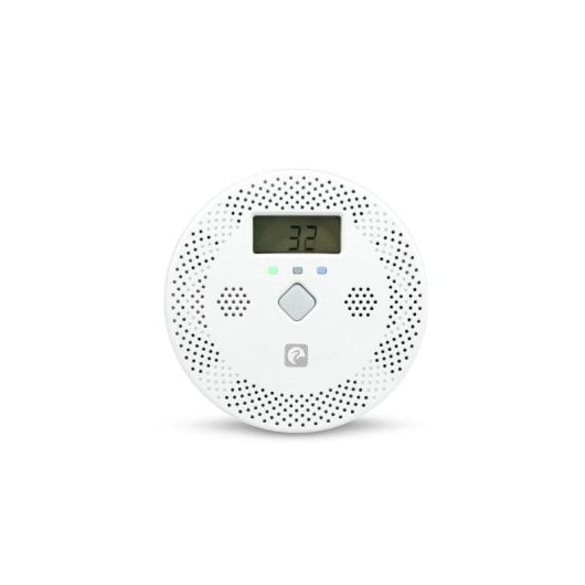 Rauch- und Gasmelder GARZA Smart WiFi Bluetooth Kabellos LED-Test Alarm App
