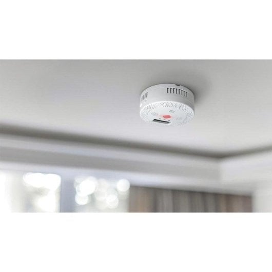 Rauch- und Gasmelder GARZA Smart WiFi Bluetooth Kabellos LED-Test Alarm App