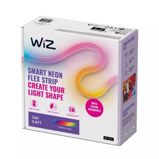 Striscia LED WiZ 3 m flessibile Wi-Fi RGB controllo app