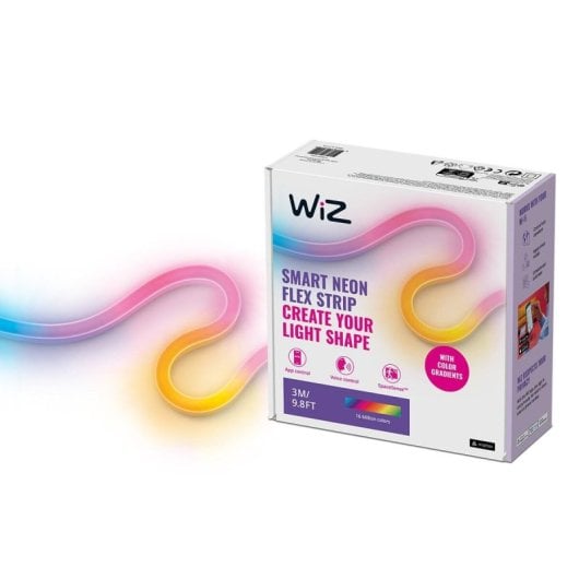 Striscia LED WiZ 3 m flessibile Wi-Fi RGB controllo app