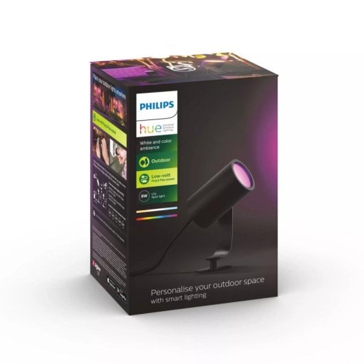 Foco Exterior Philips Hue Lily White and Color Ambiance LED RGB IP65 Bluetooth