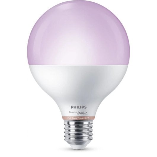 Lâmpada Inteligente Philips G95 E27 Wi-Fi/Bluetooth RGB Regulável 11W 1055lm