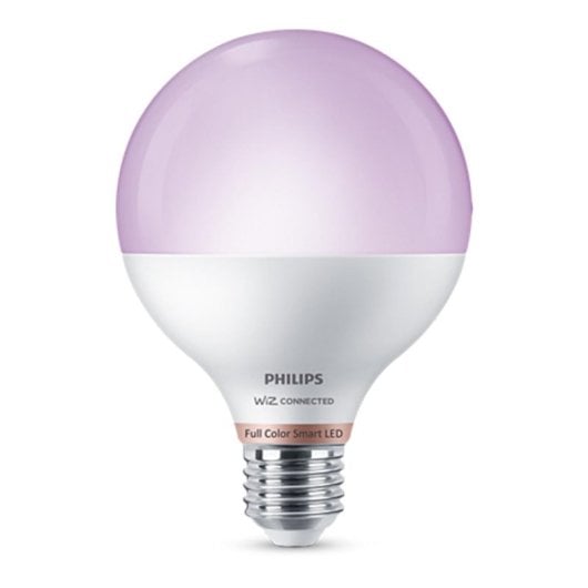 Lâmpada Inteligente Philips G95 E27 Wi-Fi/Bluetooth RGB Regulável 11W 1055lm