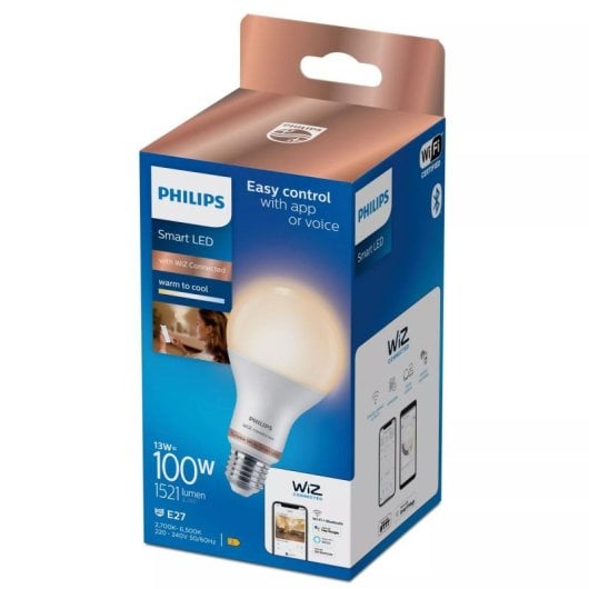 Lâmpada Inteligente Philips PHI WFB 100W A67 E27 1521 lm Regulável Branco