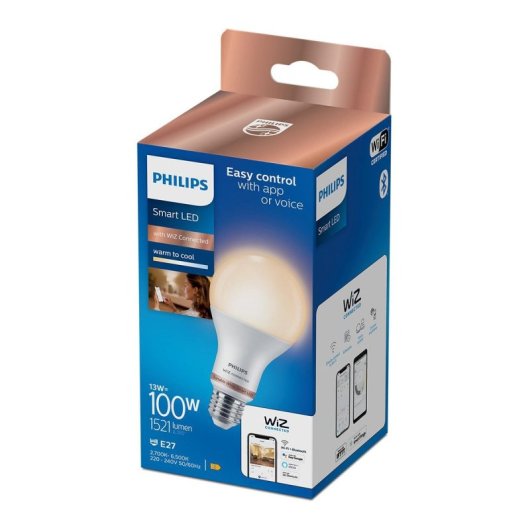 Lâmpada Inteligente Philips PHI WFB 100W A67 E27 1521 lm Regulável Branco