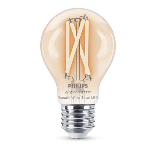 Glühbirne Philips WFB 60W A60 E27 927-65 CL Transparenter LED Filament Smart