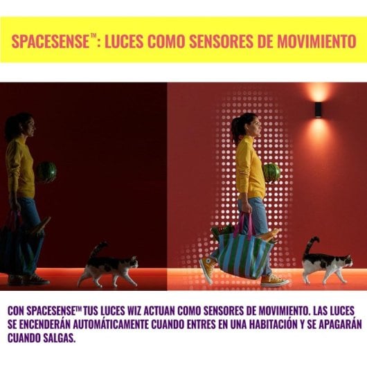 Glühbirne Philips WFB 60W A60 E27 927-65 CL Transparenter LED Filament Smart