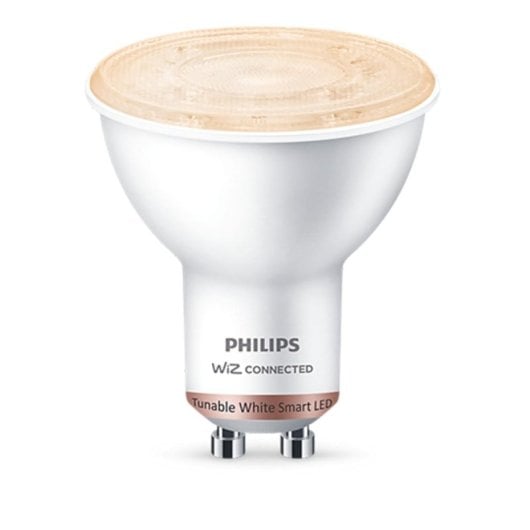 Smart Bulb Philips PHI WFB 50W GU10 Glas 345lm Wi-Fi Bluetooth dimmbar