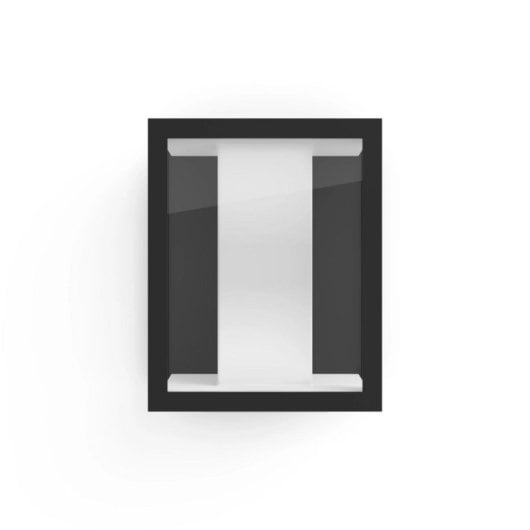 Aplique mural inteligente Philips Hue Impress exterior 1200 lm IP44 ZigBee Negro